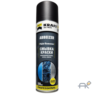 Аэрозоль KRAFT смывка краски 0.5л(KF006)